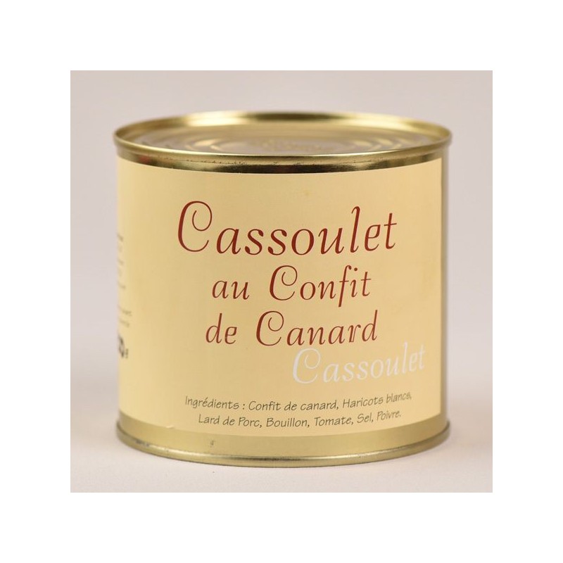 Cassoulet de canard confit - 600g