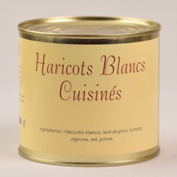 Haricots blancs cuisinés - 600g