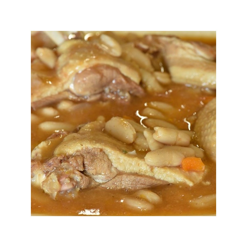 Cassoulet de canard confit - 600g