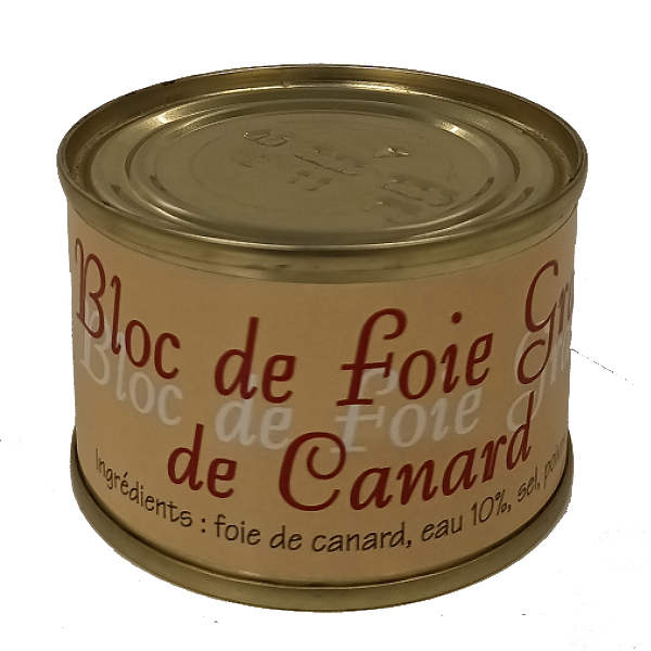 Bloc de foie gras de canard - 60g