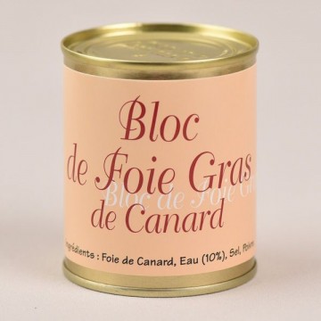 Bloc de foie gras de canard - 130g