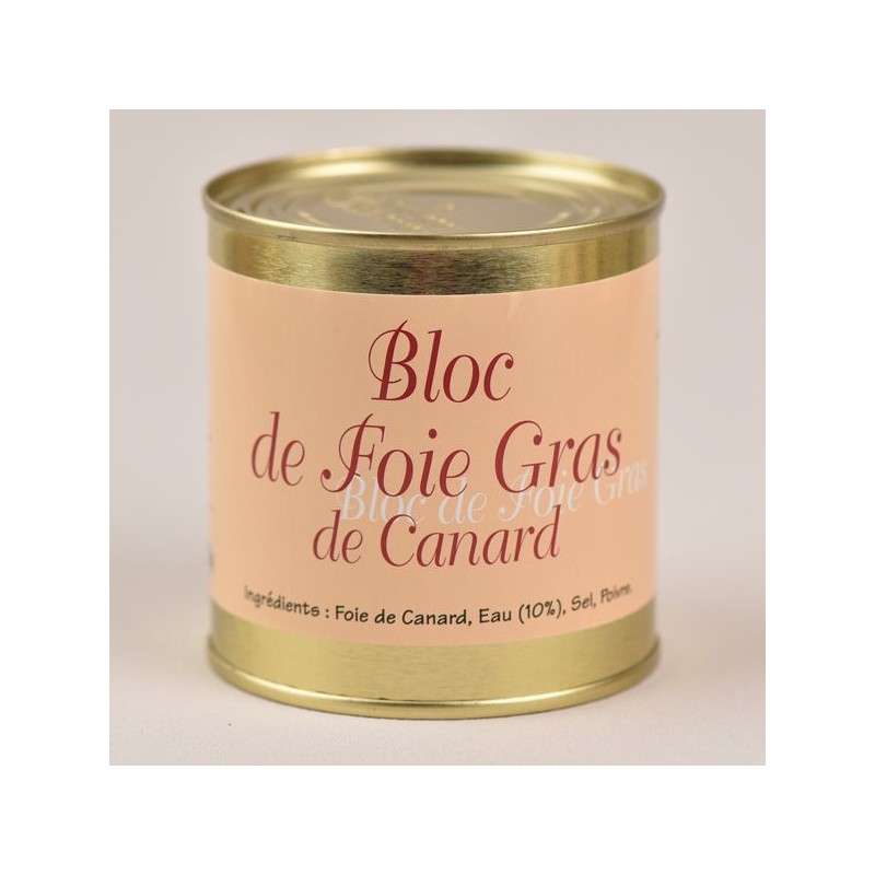 Bloc de foie gras de canard - 260g