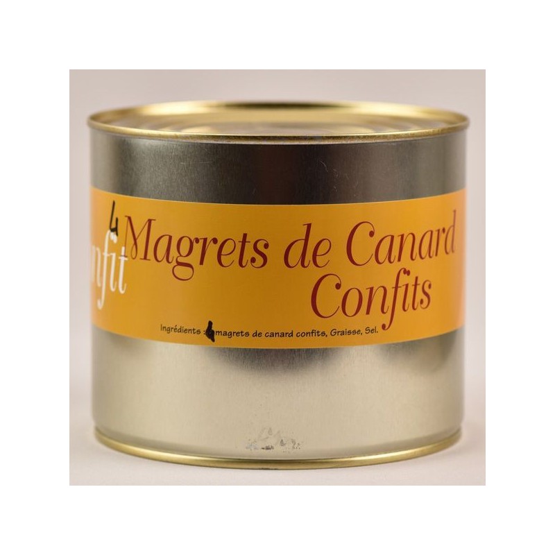 Confit de canard Tradition - 4 magrets - 2000g