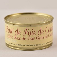 Pâté au foie de canard - 30% bloc de foie gras - 140g