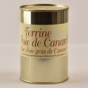 Terrine au foie de canard - 25% bloc de foie gras - 400g