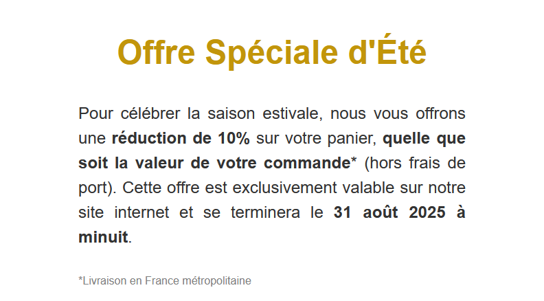 offre aout 2025